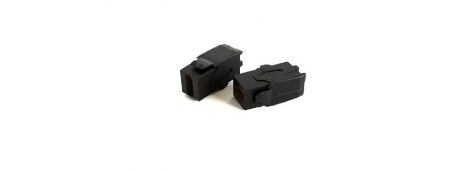 Угловая вставка Hyperline KJ1-HDMI-AV18-BK для HDMI 2.0: надёжность и качество в каждой детали