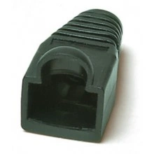Hyperline BOOT-BK-10 Изолирующий колпачок для разъемов RJ-45, черный (10 шт.)
