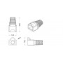 Hyperline BOOT-BK-10 Изолирующий колпачок для разъемов RJ-45, черный (10 шт.) Hyperline BOOT-BK-10 Изолирующий колпачок для разъемов RJ-45, черный (10 шт.)