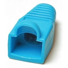 Hyperline BOOT-BL-10 Изолирующий колпачок для разъемов RJ-45, синий (10 шт.)