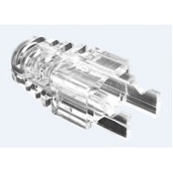 Hyperline BOOT-VA-TR-10 Изолирующий колпачок для разъемов PLEZ UA, язычок Arch (10 шт.)