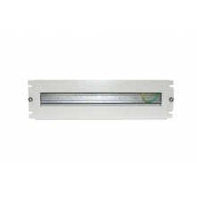 Hyperline BPB19-PS-3U-RAL7035 Панель с DIN-рейкой с регулируемой глубиной установки, 19, 3U, 22 места, цвет серый (RAL 7035)