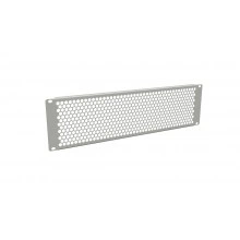 Hyperline BPD-3-RAL7035 Фальш-панель перфорированная на 3U, цвет серый (RAL 7035)