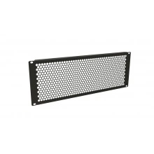 Hyperline BPD-4-RAL9005 Фальш-панель перфорированная на 4U, цвет черный (RAL 9005)