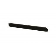 Hyperline BPV-1-RAL9005 Фальш-панель на 1U, цвет черный (RAL 9005)