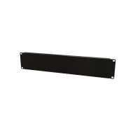 Hyperline BPV-2-RAL9005 Фальш-панель на 2U, цвет черный (RAL 9005)