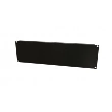 Hyperline BPV-3-RAL9005 Фальш-панель на 3U, цвет черный (RAL 9005)