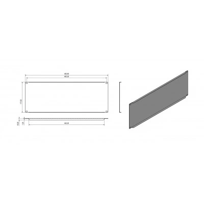 Hyperline BPV-4-RAL9005 Фальш-панель на 4U, цвет черный (RAL 9005) Hyperline BPV-4-RAL9005 Фальш-панель на 4U, цвет черный (RAL 9005)