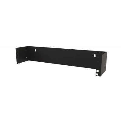 Hyperline BW19-2U-110F-RAL9005 Кронштейн настенный для 19 оборудования, высота 2U, глубина 110 мм, фиксированный, цвет черный (RAL 9005) Hyperline BW19-2U-110F-RAL9005 Кронштейн настенный для 19 оборудования, высота 2U, глубина 110 мм, фиксированный, цвет черный (RAL 9005)