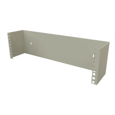 Hyperline BW19-3U-110F-RAL7035 Кронштейн настенный для 19 оборудования, высота 3U, глубина 110 мм, фиксированный, цвет серый (RAL 7035) Hyperline BW19-3U-110F-RAL7035 Кронштейн настенный для 19 оборудования, высота 3U, глубина 110 мм, фиксированный, цвет серый (RAL 7035)