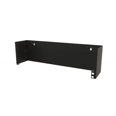 Hyperline BW19-3U-110F-RAL9005 Кронштейн настенный для 19 оборудования, высота 3U, глубина 110 мм, фиксированный, цвет черный (RAL 9005) Hyperline BW19-3U-110F-RAL9005 Кронштейн настенный для 19 оборудования, высота 3U, глубина 110 мм, фиксированный, цвет черный (RAL 9005)