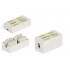 Hyperline CA-IDC-C5e-WH Проходной адаптер (coupler), Dual IDC, категория 5e, 4 пары Hyperline CA-IDC-C5e-WH Проходной адаптер (coupler), Dual IDC, категория 5e, 4 пары