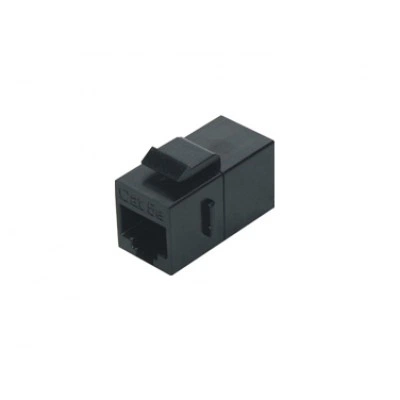 Hyperline CA2-KJ-C5E-BK Проходной адаптер (coupler), RJ-45(8P8C) формата Keystone Jack, категория 5e, черный Hyperline CA2-KJ-C5E-BK Проходной адаптер (coupler), RJ-45(8P8C) формата Keystone Jack, категория 5e, черный