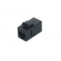 Hyperline CA2-KJ-C5E-BK Проходной адаптер (coupler), RJ-45(8P8C) формата Keystone Jack, категория 5e, черный Hyperline CA2-KJ-C5E-BK Проходной адаптер (coupler), RJ-45(8P8C) формата Keystone Jack, категория 5e, черный
