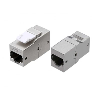 Hyperline CA2-KJ-C6-SH-BK Проходной адаптер (coupler), RJ-45(8P8C) формата Keystone Jack, категория 6, 4 пары, экранированный, черный Hyperline CA2-KJ-C6-SH-BK Проходной адаптер (coupler), RJ-45(8P8C) формата Keystone Jack, категория 6, 4 пары, экранированный, черный