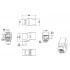 Hyperline CA2-KJ-C6-SH-BK Проходной адаптер (coupler), RJ-45(8P8C) формата Keystone Jack, категория 6, 4 пары, экранированный, черный Hyperline CA2-KJ-C6-SH-BK Проходной адаптер (coupler), RJ-45(8P8C) формата Keystone Jack, категория 6, 4 пары, экранированный, черный