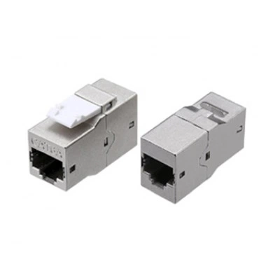 Hyperline CA2-KJ-C6A-SH-BK Проходной адаптер (coupler), RJ-45(8P8C) формата Keystone Jack, категория 6a, 4 пары, экранированный, черный Hyperline CA2-KJ-C6A-SH-BK Проходной адаптер (coupler), RJ-45(8P8C) формата Keystone Jack, категория 6a, 4 пары, экранированный, черный