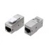 Hyperline CA2-KJ-C6A-SH-BK Проходной адаптер (coupler), RJ-45(8P8C) формата Keystone Jack, категория 6a, 4 пары, экранированный, черный Hyperline CA2-KJ-C6A-SH-BK Проходной адаптер (coupler), RJ-45(8P8C) формата Keystone Jack, категория 6a, 4 пары, экранированный, черный