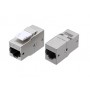 Hyperline CA2-KJ-C6A-SH-BK Проходной адаптер (coupler), RJ-45(8P8C) формата Keystone Jack, категория 6a, 4 пары, экранированный, черный Hyperline CA2-KJ-C6A-SH-BK Проходной адаптер (coupler), RJ-45(8P8C) формата Keystone Jack, категория 6a, 4 пары, экранированный, черный