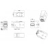 Hyperline CA2-KJ-C6A-SH-BK Проходной адаптер (coupler), RJ-45(8P8C) формата Keystone Jack, категория 6a, 4 пары, экранированный, черный Hyperline CA2-KJ-C6A-SH-BK Проходной адаптер (coupler), RJ-45(8P8C) формата Keystone Jack, категория 6a, 4 пары, экранированный, черный