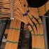Hyperline CDV-150x9-22U-RAL9005 Перфорированный вертикальный кабельный организатор-лоток 150х9 мм, высотой 979 мм, для шкафа высотой 22U, черный Hyperline CDV-150x9-22U-RAL9005 Перфорированный вертикальный кабельный организатор-лоток 150х9 мм, высотой 979 мм, для шкафа высотой 22U, черный