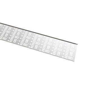 Hyperline CDV-150x9-47U-RAL7035 Перфорированный вертикальный кабельный организатор-лоток 150х9 мм, высотой 2090 мм, для шкафа высотой 47U, серый Hyperline CDV-150x9-47U-RAL7035 Перфорированный вертикальный кабельный организатор-лоток 150х9 мм, высотой 2090 мм, для шкафа высотой 47U, серый