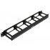 Hyperline CM-1U-5R-PL-COV Кабельный организатор с пластиковыми кольцами с крышкой, 19, 1U Hyperline CM-1U-5R-PL-COV Кабельный организатор с пластиковыми кольцами с крышкой, 19, 1U