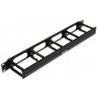 Hyperline CM-1U-5R-PL-COV Кабельный организатор с пластиковыми кольцами с крышкой, 19, 1U Hyperline CM-1U-5R-PL-COV Кабельный организатор с пластиковыми кольцами с крышкой, 19, 1U