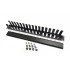 Hyperline CM-1U-ML16-COV Кабельный организатор металлический с крышкой, 19, 1U Hyperline CM-1U-ML16-COV Кабельный организатор металлический с крышкой, 19, 1U