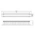Hyperline CM-1U-ML16-COV Кабельный организатор металлический с крышкой, 19, 1U Hyperline CM-1U-ML16-COV Кабельный организатор металлический с крышкой, 19, 1U