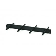 Hyperline CM-1U-PL-DBL Кабельный организатор с пластиковыми кольцами, двухсторонний, 19, 1U