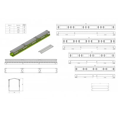 Hyperline CMF-OR-32U-150x106-C-RAL9005 Вертикальный кабельный организатор 32U для стоек ORK2A, ORL1, ширина 150мм, объединение в ряды, высота пальцев 106мм с крышками, черный Hyperline CMF-OR-32U-150x106-C-RAL9005 Вертикальный кабельный организатор 32U для стоек ORK2A, ORL1, ширина 150мм, объединение в ряды, высота пальцев 106мм с крышками, черный