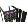 Hyperline CMF-OR-42U-150x106-C-RAL9005 Вертикальный кабельный организатор 42U для стоек ORK2A, ORL1, ширина 150мм, объединение в ряды, высота пальцев 106мм с крышками, черный Hyperline CMF-OR-42U-150x106-C-RAL9005 Вертикальный кабельный организатор 42U для стоек ORK2A, ORL1, ширина 150мм, объединение в ряды, высота пальцев 106мм с крышками, черный