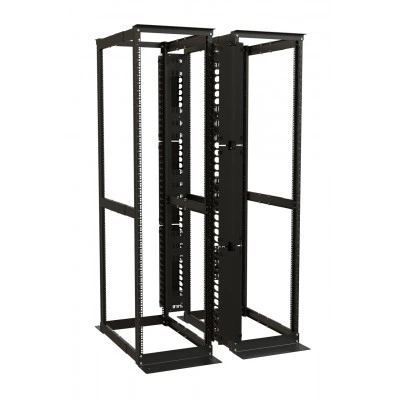 Hyperline CMF-OR-42U-150x106-C-RAL9005 Вертикальный кабельный организатор 42U для стоек ORK2A, ORL1, ширина 150мм, объединение в ряды, высота пальцев 106мм с крышками, черный Hyperline CMF-OR-42U-150x106-C-RAL9005 Вертикальный кабельный организатор 42U для стоек ORK2A, ORL1, ширина 150мм, объединение в ряды, высота пальцев 106мм с крышками, черный