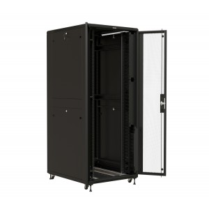 Hyperline CMF-OTR-32U-89x106-C-RAL9005 Вертикальный кабельный организатор 32U для шкафов TTR, TTB, стоек ORK2A, ORL1, ширина 89мм, высота пальцев 106мм с крышками и кронштейнами, черный Hyperline CMF-OTR-32U-89x106-C-RAL9005 Вертикальный кабельный организатор 32U для шкафов TTR, TTB, стоек ORK2A, ORL1, ширина 89мм, высота пальцев 106мм с крышками и кронштейнами, черный