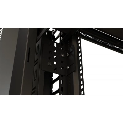 Hyperline CMF-OTR-47U-89x106-C-RAL9005 Вертикальный кабельный организатор 47U для шкафов TTR, TTB, стоек ORK2A, ORL1, ширина 89мм, высота пальцев 106мм с крышками и кронштейнами, черный Hyperline CMF-OTR-47U-89x106-C-RAL9005 Вертикальный кабельный организатор 47U для шкафов TTR, TTB, стоек ORK2A, ORL1, ширина 89мм, высота пальцев 106мм с крышками и кронштейнами, черный