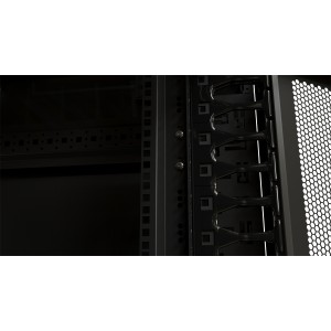 Hyperline CMF-OTR-47U-89x106-C-RAL9005 Вертикальный кабельный организатор 47U для шкафов TTR, TTB, стоек ORK2A, ORL1, ширина 89мм, высота пальцев 106мм с крышками и кронштейнами, черный Hyperline CMF-OTR-47U-89x106-C-RAL9005 Вертикальный кабельный организатор 47U для шкафов TTR, TTB, стоек ORK2A, ORL1, ширина 89мм, высота пальцев 106мм с крышками и кронштейнами, черный