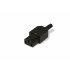 Hyperline CON-IEC320C13 Разъем IEC 60320 C13 220В 10A на кабель (плоские контакты внутри разъема), прямой Hyperline CON-IEC320C13 Разъем IEC 60320 C13 220В 10A на кабель (плоские контакты внутри разъема), прямой