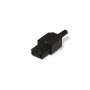 Hyperline CON-IEC320C13 Разъем IEC 60320 C13 220В 10A на кабель (плоские контакты внутри разъема), прямой Hyperline CON-IEC320C13 Разъем IEC 60320 C13 220В 10A на кабель (плоские контакты внутри разъема), прямой