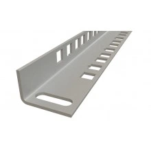 Hyperline CPR19-18U-RAL7035 19 монтажный профиль высотой 18U, для шкафов TWB / TWL, цвет серый (2 шт. в комплекте)