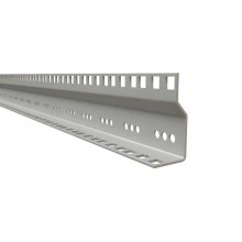 Hyperline CTR19-42U-RAL7035 19 монтажный профиль высотой 42U, для шкафов TTR, TTB, цвет серый RAL7035 (2 шт. в комплекте)