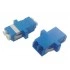Hyperline FA-P11Z-DLC/DLC-N/WH-BL Оптический проходной адаптер LC-LC, SM, duplex, корпус пластиковый, синий, белые колпачки Hyperline FA-P11Z-DLC/DLC-N/WH-BL Оптический проходной адаптер LC-LC, SM, duplex, корпус пластиковый, синий, белые колпачки