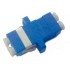 Hyperline FA-P11Z-DLC/DLC-N/WH-BL Оптический проходной адаптер LC-LC, SM, duplex, корпус пластиковый, синий, белые колпачки Hyperline FA-P11Z-DLC/DLC-N/WH-BL Оптический проходной адаптер LC-LC, SM, duplex, корпус пластиковый, синий, белые колпачки