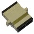 Hyperline FA-P11Z-DSC/DSC-N/BK-BG Оптический проходной адаптер SC-SC, MM, duplex, корпус пластиковый, бежевый, черные колпачки Hyperline FA-P11Z-DSC/DSC-N/BK-BG Оптический проходной адаптер SC-SC, MM, duplex, корпус пластиковый, бежевый, черные колпачки