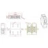 Hyperline FA-P11Z-DSC/DSC-N/BK-BL Оптический проходной адаптер SC-SC, SM, duplex, корпус пластиковый, синий, черные колпачки Hyperline FA-P11Z-DSC/DSC-N/BK-BL Оптический проходной адаптер SC-SC, SM, duplex, корпус пластиковый, синий, черные колпачки