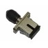 Hyperline FA-S11Z-SC/ST-N/BK-SL Оптический проходной адаптер SC-ST, SM/MM, simplex, корпус металл, черные колпачки Hyperline FA-S11Z-SC/ST-N/BK-SL Оптический проходной адаптер SC-ST, SM/MM, simplex, корпус металл, черные колпачки