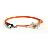 Hyperline FC-D2-50-FC/PR-LC/PR-H-35M-LSZH-OR Патч-корд волоконно-оптический (шнур) MM 50/125, FC-LC, 2.0 мм, duplex, LSZH, 35 м