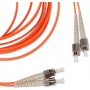 Hyperline FC-D2-50-FC/PR-ST/PR-H-1M-LSZH-OR Патч-корд волоконно-оптический (шнур) MM 50/125, FC-ST, 2.0 мм, duplex, LSZH, 1 м Hyperline FC-D2-50-FC/PR-ST/PR-H-1M-LSZH-OR Патч-корд волоконно-оптический (шнур) MM 50/125, FC-ST, 2.0 мм, duplex, LSZH, 1 м