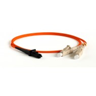 Hyperline FC-D2-50-LC/PR-MTRJM/PR-H-10M-LSZH-OR Патч-корд волоконно-оптический (шнур) MM 50/125, MTRJ(папа)-LC, 2.0 мм, duplex, LSZH, 10 м