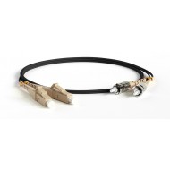 Hyperline FC-D2-50-LC/PR-ST/PR-H-10M-LSZH-BK Патч-корд волоконно-оптический (шнур) MM 50/125, LC-ST, 2.0 мм, duplex, LSZH, 10 м, черный